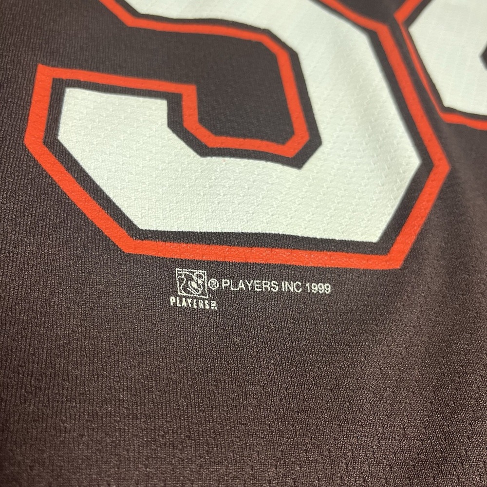 Cleveland Browns Jersey Men's Large Brown 90s 1999 NFL football Deadstock - Picture 4 of 9